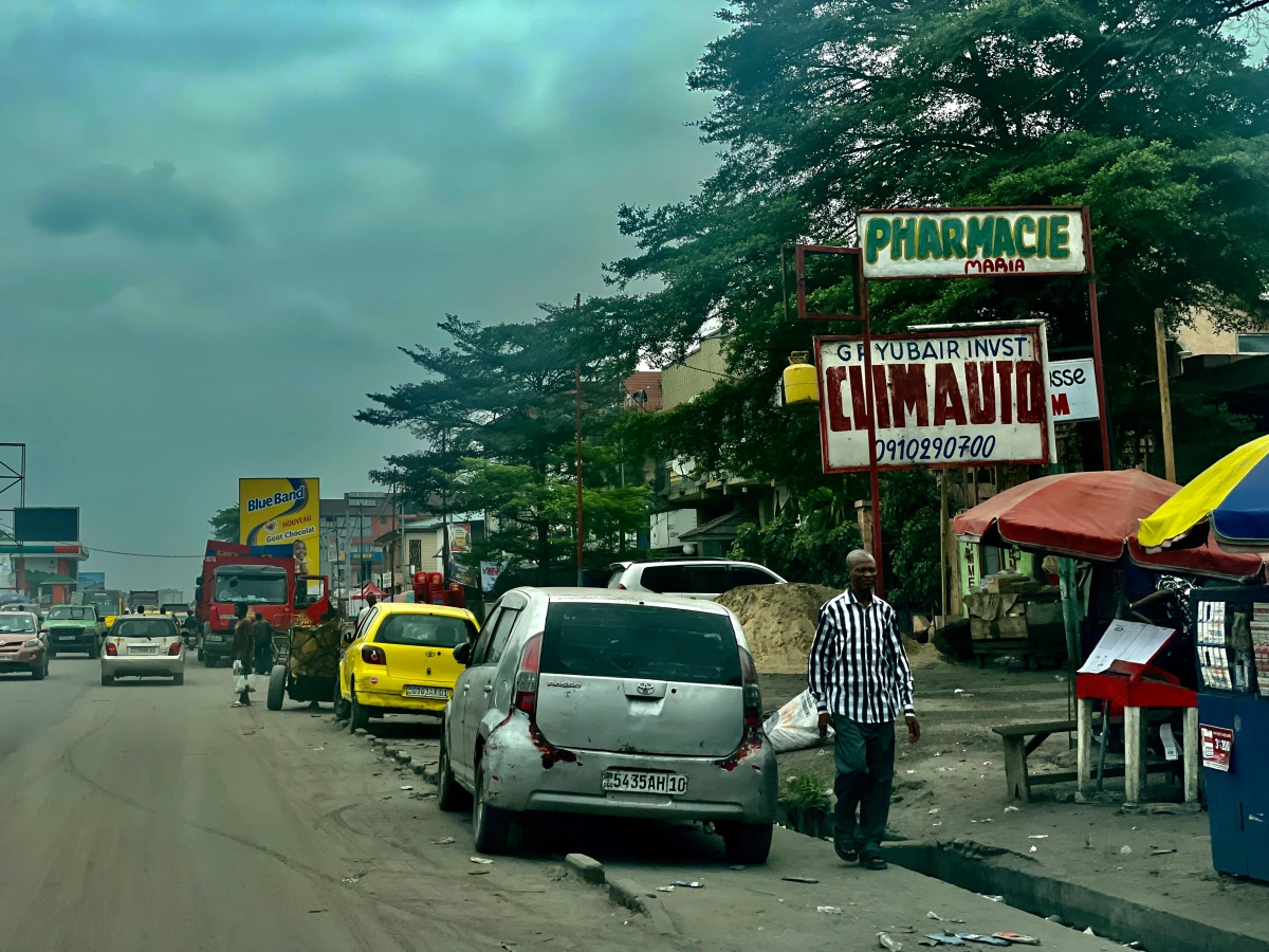 Photographs of Kinshasa’s grimy streets